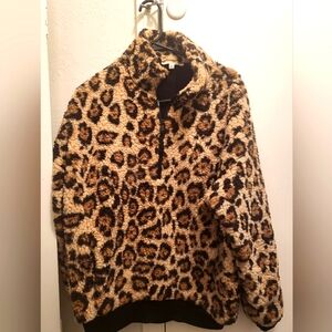 Express Oversized Sherpa Pull over